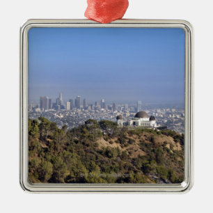 Eine Ansicht von einem Wanderweg in Griffith Park Ornament Aus Metall