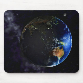 Eine Ansicht von Erde vom Raum Mousepad