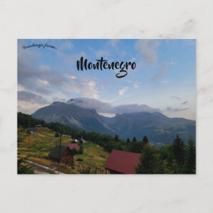 Eine Ansicht von Komovi Montenegro Postkarte