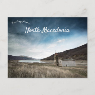 Eine Ansicht von Mavrovo Nordmazedonien Postkarte