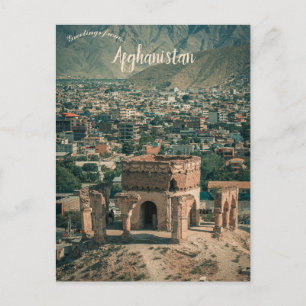 Eine Ansicht von Nader Hill Kabul Afghanistan Postkarte