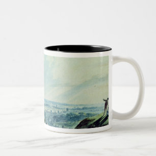 Eine Ansicht von Norwich, von Mouseshold Hügel Zweifarbige Tasse