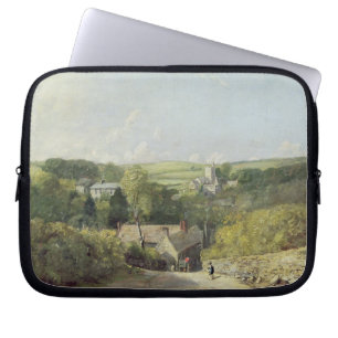 Eine Ansicht von Osmington Dorf mit der Kirche und Laptopschutzhülle