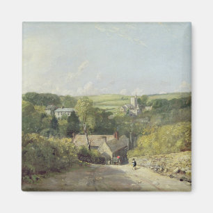 Eine Ansicht von Osmington Dorf mit der Kirche und Magnet
