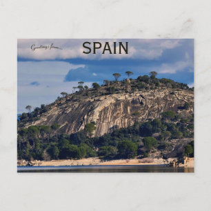 Eine Ansicht von Sierra Oeste Madrid Spanien Postkarte