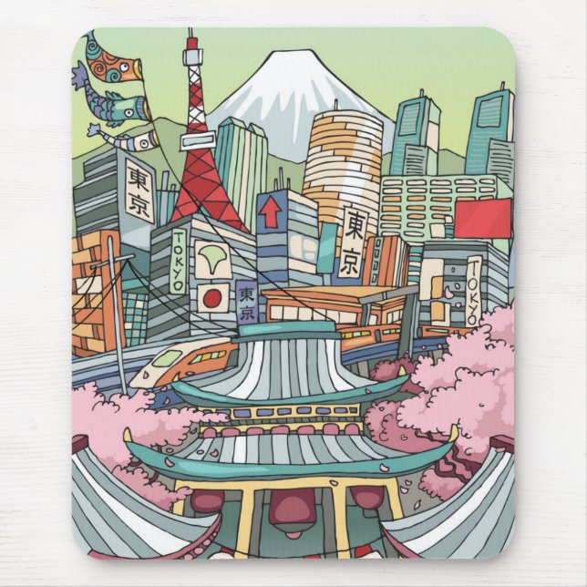 Eine Ansicht von Tokyo Mousepad (Vorne)