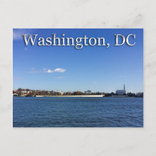 Eine Ansicht von Washington, DC Postkarte