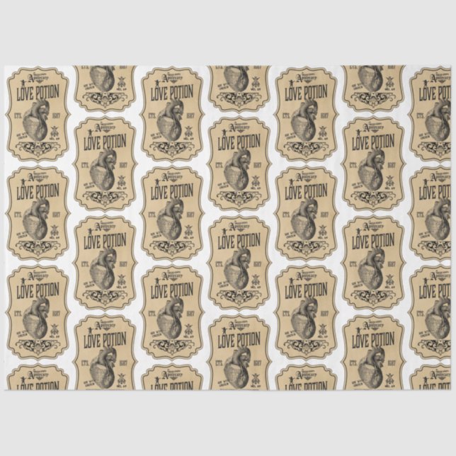 Eine Apotheke und ein Potion Label Serie Design 31 Seidenpapier (Vorderseite)