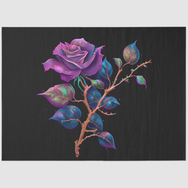 Eine Aquarellfarben-Clipart-Serie Design 7 Seidenpapier (Vorderseite)