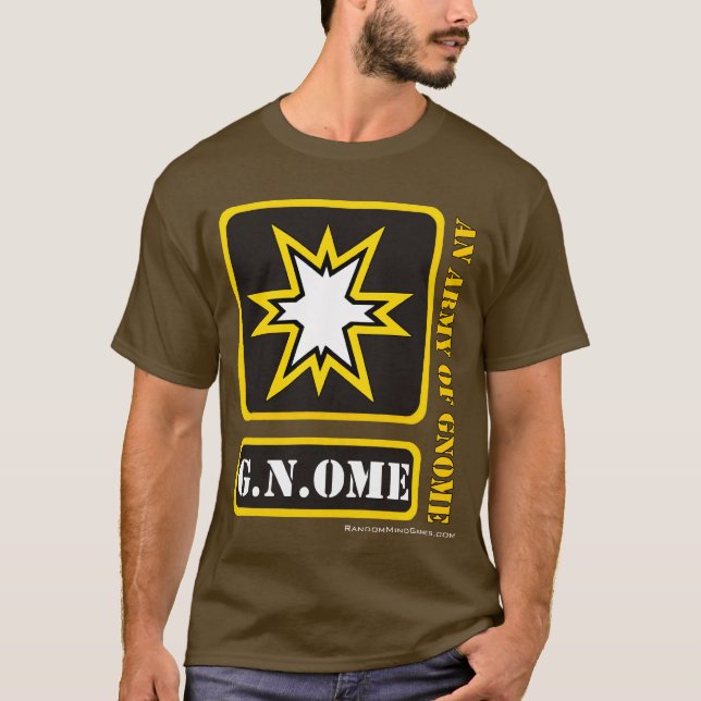 Eine Armee von Gnome T-Shirt (Vorderseite)