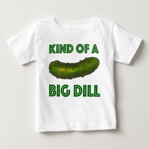 Eine Art Big Dill (Deal) Green Kosher Sour Pickle Baby T-shirt