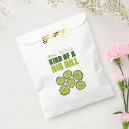 Eine Art Big Dill Deal Green Pickle Chip Glückwuns Geschenktütchen