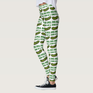 Eine Art Big Dill (Deal) Green Pickle Leggings