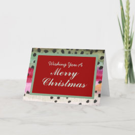 Eine Art Fliegenfischer Weihnachten