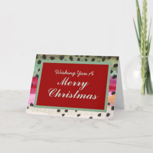 Eine Art Fliegenfischer Weihnachten