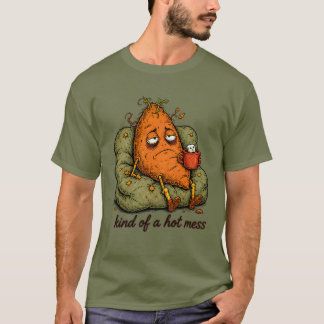 Eine Art heißes Durcheinander Süßkartoffel Thanksg T-Shirt