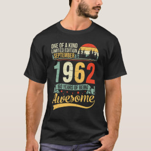 Eine Art Ltd Ausgabe Sep 1962 60 Jahre bei T-Shirt