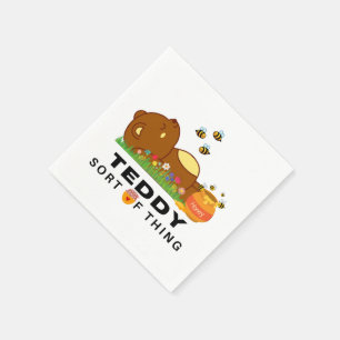 Eine Art TEDY Serviette