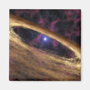 Eine Art toter Stern namens Pulsar Magnet