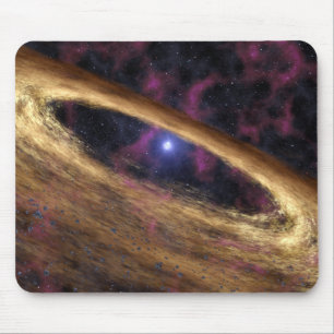 Eine Art toter Stern nannte einen Pulsar Mousepad