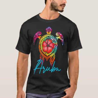 Eine Aru-Batik-Meerschildkröte T-Shirt
