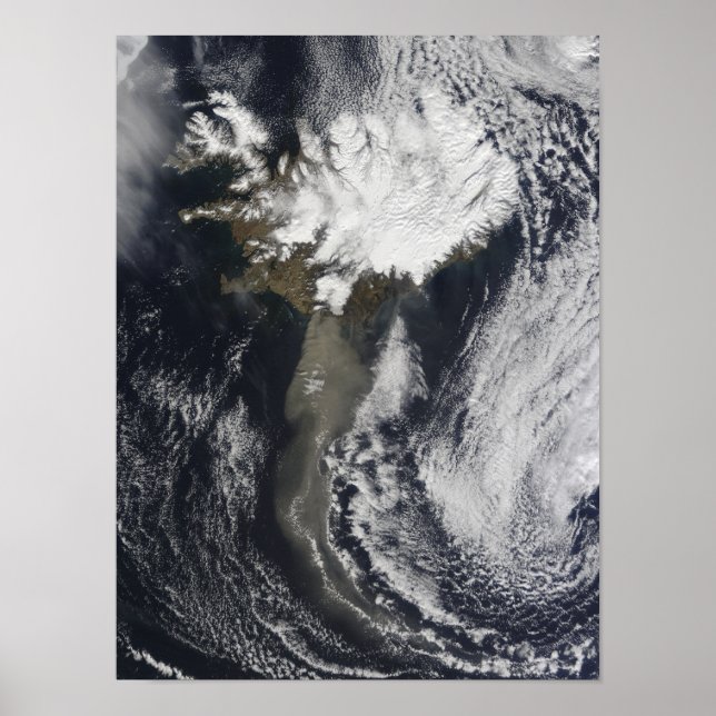 Eine Aschewolke Poster (Vorne)