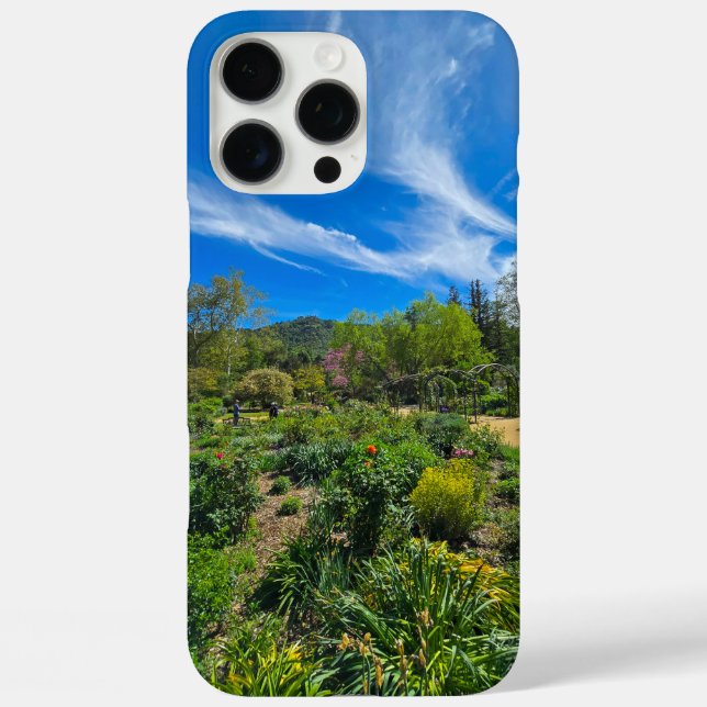 eine atemberaubende Federlandschaft im Garten Case-Mate iPhone Hülle (Rückseite)