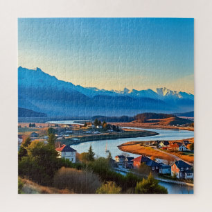 Eine atemberaubende Herbstlandschaft Puzzle