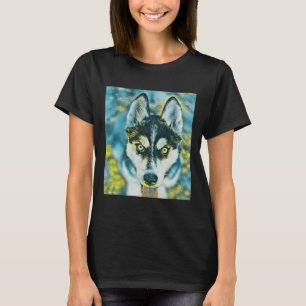 Eine Atemberaubende, husky gestrichene Scoop T-Shirt