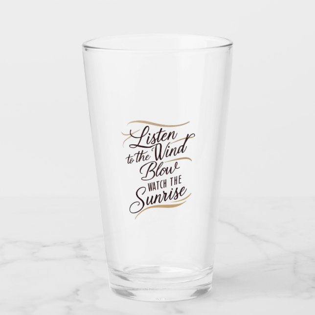 Eine atemberaubende Wortart mit einem Harmonon Glas (Vorderseite)