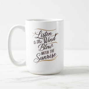 Eine atemberaubende Wortart mit einem Harmonon Kaffeetasse