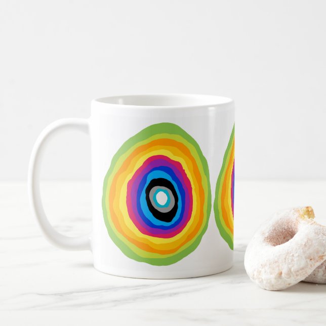 Eine attraktive Kaffeetasse (Mit Donut)