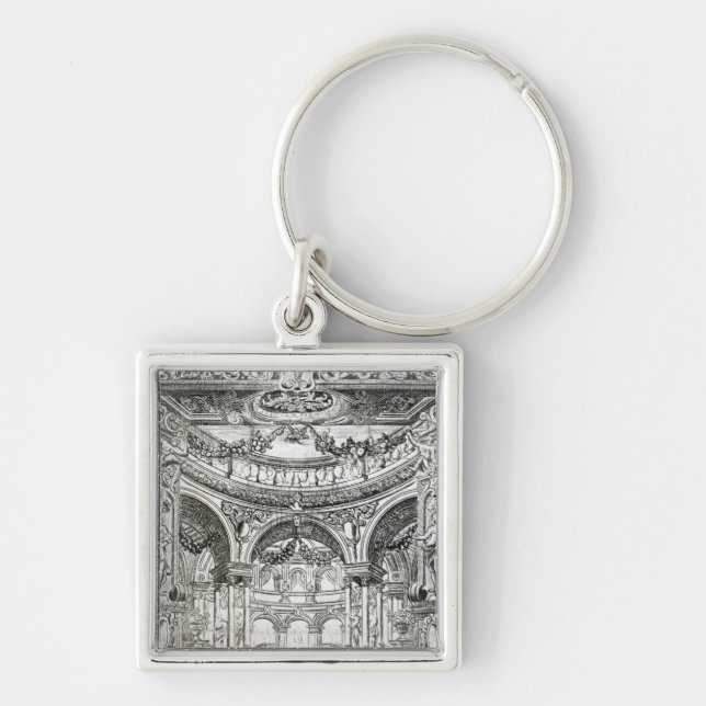 Eine Aufnahme-Karte für Handels Oratorium Schlüsselanhänger (Vorne)