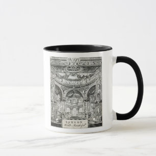 Eine Aufnahme-Karte für Handels Oratorium Tasse