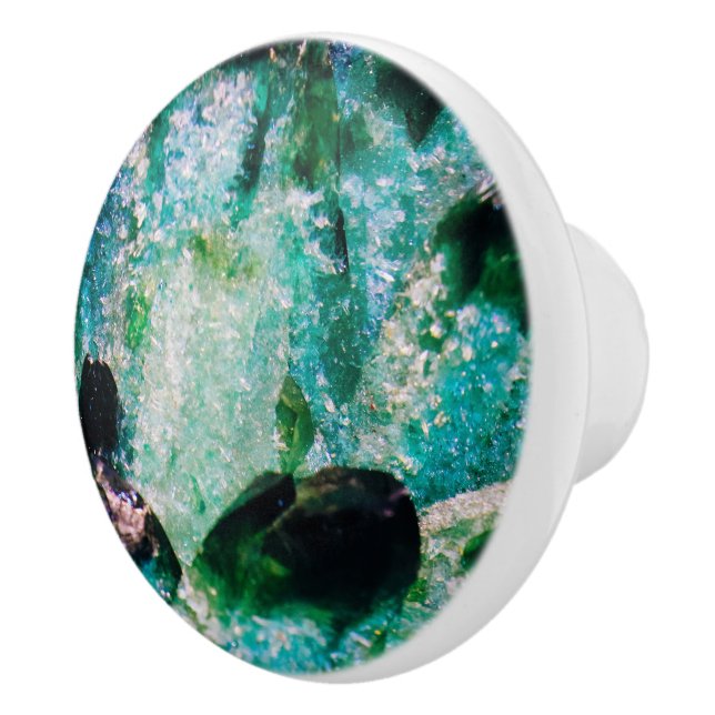 Eine Aura der Emeralds Keramikknauf (Rechts)