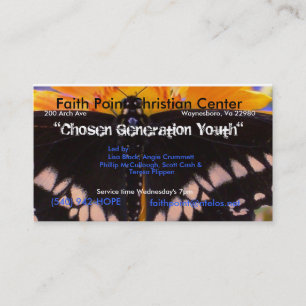 Eine ausgesuchte Generation Visitenkarte