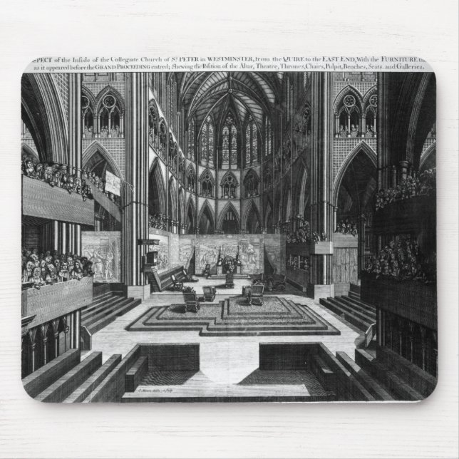 Eine Aussicht der Innere-Collegekirche Mousepad (Vorne)