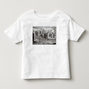 Eine Aussicht der Stadt und des Hafens Kleinkind T-shirt