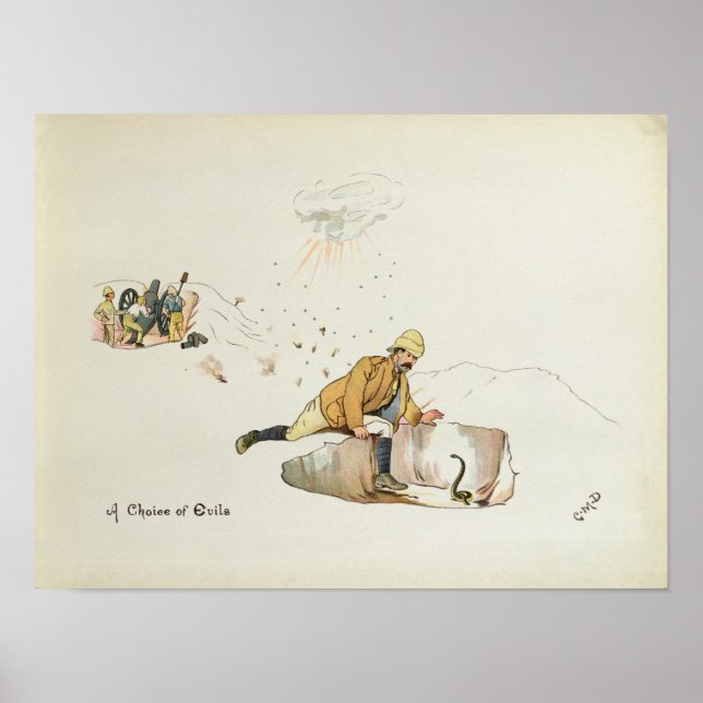 Eine Auswahl von Evils aus dem Leaguer Poster (Vorne)