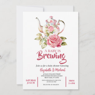 Eine Babybrauerei - Babyparty-Einladung Einladung