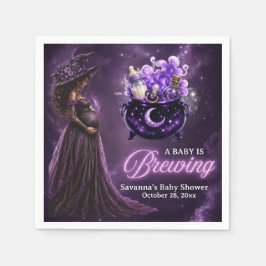 Eine Babybrauerei Halloween-Baby-Party-Serviette Serviette
