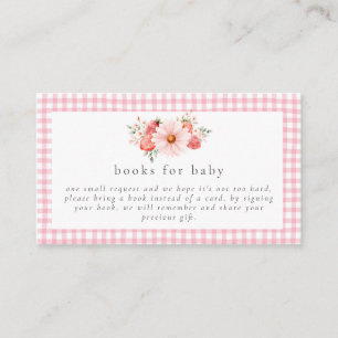 Eine Babyduschkarte für Berry Sweet Baby Begleitkarte