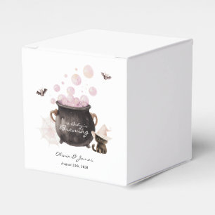 Eine Babyparty braut Halloween Baby Shower Geschenkschachtel