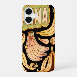 Eine Banane / Illustration einer Banane iPhone 16 Hülle