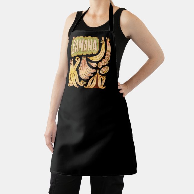 Eine Banane / Illustration von Bananen Schürze (InSitu)