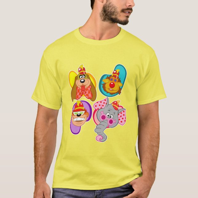 Eine Banane, zwei Bananen, drei Bananen, vier. T-Shirt (Vorderseite)