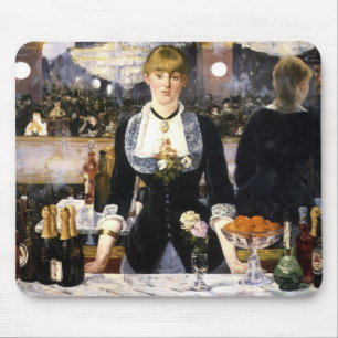 Eine Bar bei den Folies-Bergère Mousepad