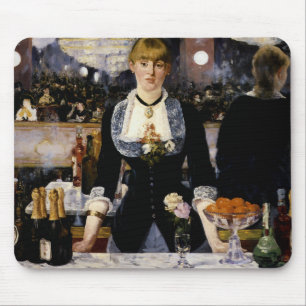 Eine Bar in den Folies-Bergère Mousepad