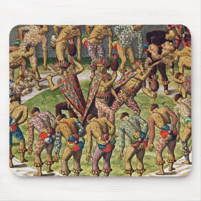 Eine barbarische Feier Mousepad (Vorne)