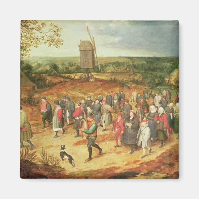 Eine Bauernhochzeit Magnet (Vorne)